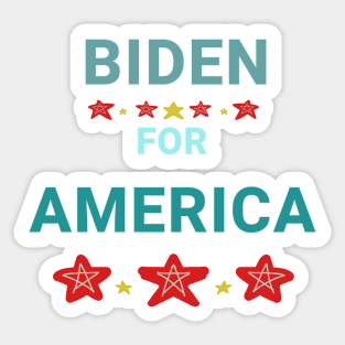 Biden For America 2020 Sticker